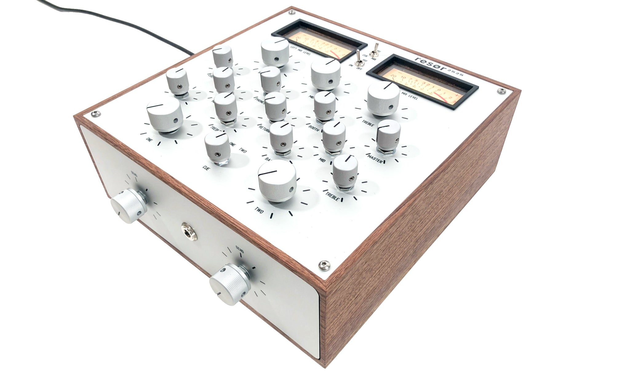 resør electronics 2525 MFX Rotary DJ-Mixer Test