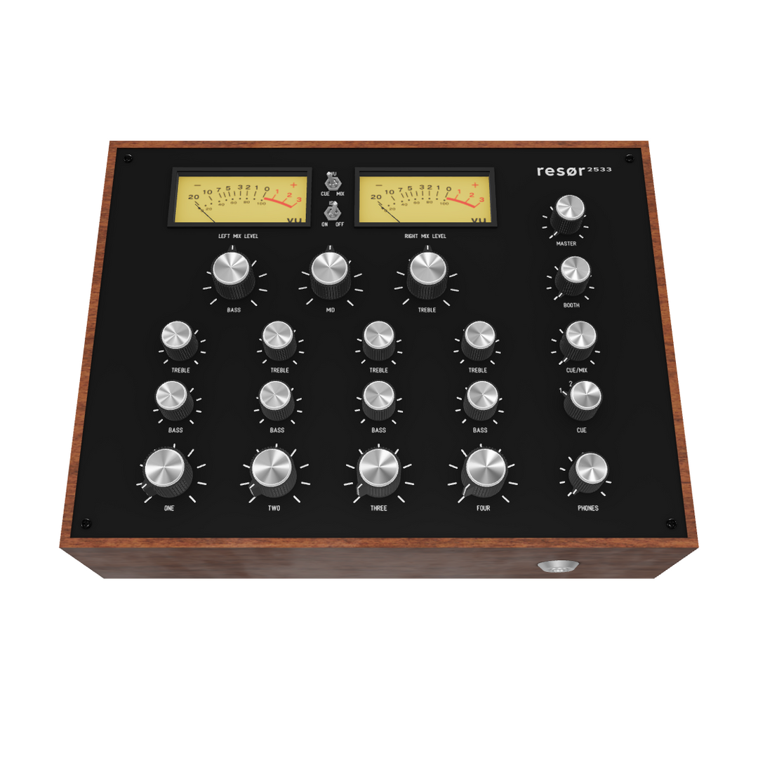resør 2533 Walnut/Black/Urei (Stock)