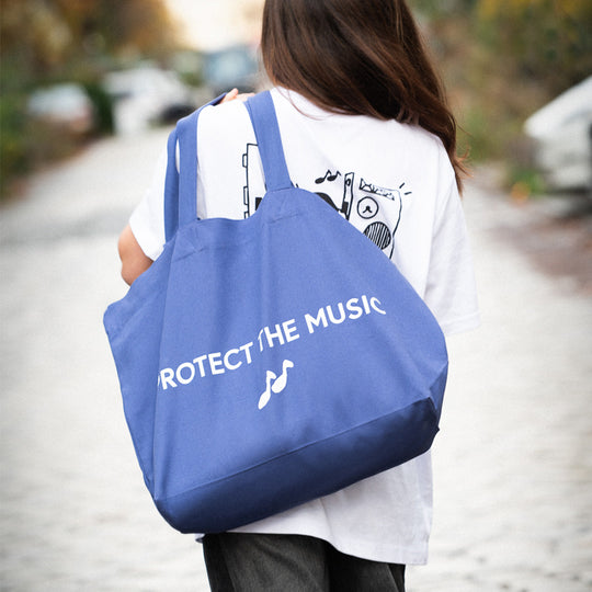 resør "PROTECT THE MUSIC" tote bag