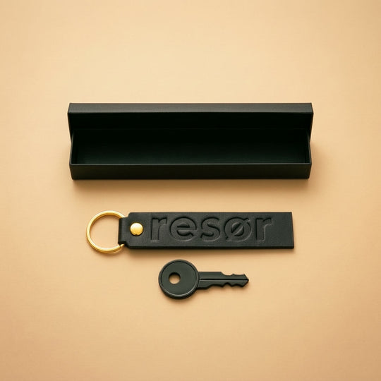 resør Leather Keychain