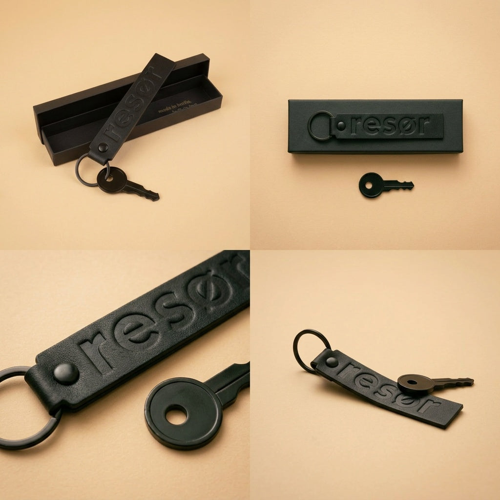 resør Leather Keychain
