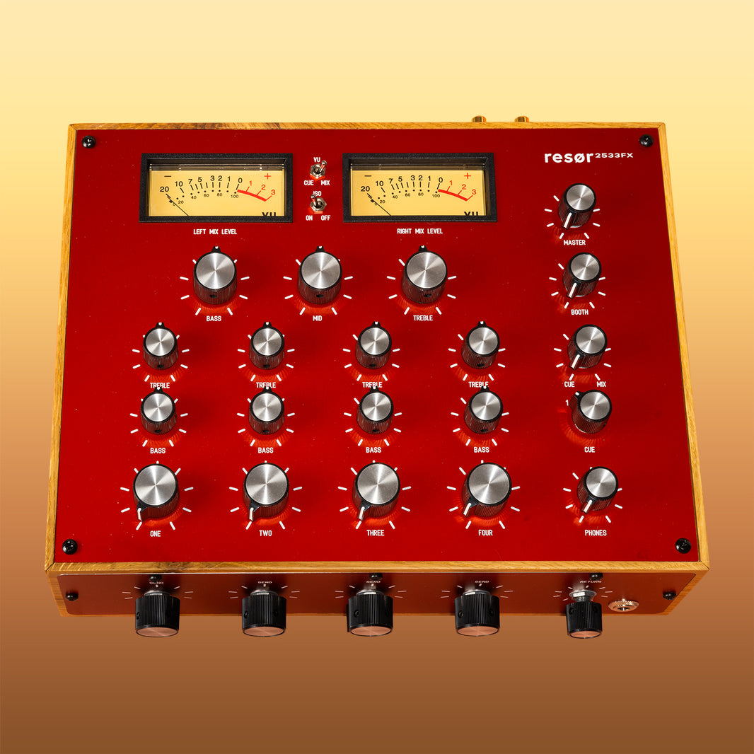 resør electronics Rotary DJ Mixers handcrafted in Berlin